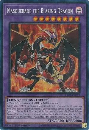 Masquerade the Blazing Dragon RA02 EN022 Collector s Rare 1st Edition Rarity Collection II Singles Masquerade the Blazing Dragon RA02 EN022 Collector s Rare 1st Edition Rarity Collection II Singles