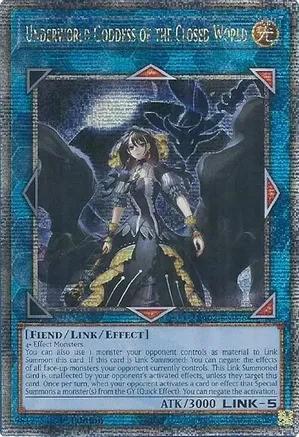 Underworld Goddess of the Closed World RA02-EN045 Quarter