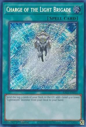 Charge of the Light Brigade RA02 EN055 Secret Rare 1st Edition Charge of the Light Brigade RA02 EN055 Secret Rare 1st Edition