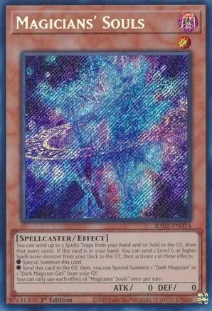 Magicians Souls RA02 EN014 Secret Rare 1st Edition Magicians Souls RA02 EN014 Secret Rare 1st Edition