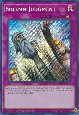 Solemn Judgment - Rarity Collection II - Yugioh | TrollAndToad
