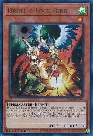 Droll & Lock Bird [Quarter Century Secret Rare] RA02-EN006