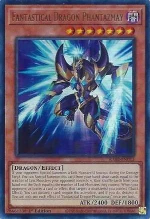 Fantastical Dragon Phantazmay Alternate Art RA02 EN013 Ultra Rare 1st Edition Fantastical Dragon Phantazmay Alternate Art RA02 EN013 Ultra Rare 1st Edition