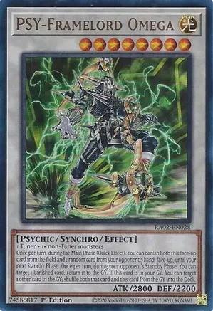 PSY Framelord Omega RA02 EN028 Ultra Rare 1st Edition Rarity Collection II Singles PSY Framelord Omega RA02 EN028 Ultra Rare 1st Edition Rarity Collection II Singles