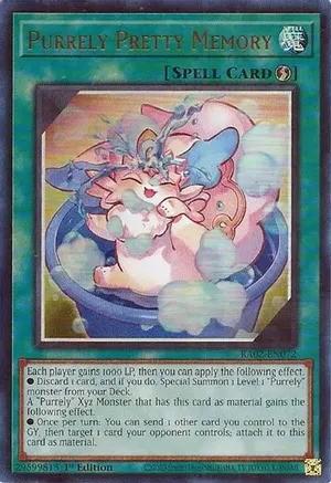 Purrely Pretty Memory RA02 EN072 Ultra Rare 1st Edition Rarity Collection II Singles Purrely Pretty Memory RA02 EN072 Ultra Rare 1st Edition Rarity Collection II Singles