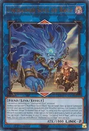 Unchained Soul of Rage RA02 EN041 Ultra Rare 1st Edition Unchained Soul of Rage RA02 EN041 Ultra Rare 1st Edition