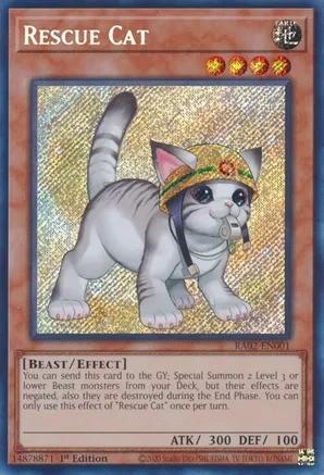 Rescue Cat (Alternate Art) - Yugioh | TrollAndToad