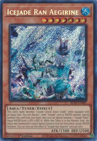 Icejade Ran Aegirine BLTR EN081 Secret Rare 1st Edition Battles of Legend Terminal Revenge 1st Edition Singles Icejade Ran Aegirine BLTR EN081 Secret Rare 1st Edition Battles of Legend Terminal Revenge 1st Edition Singles