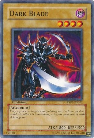 Dark Blade YSDS EN003 Common 1st Edition Starter Deck Syrus Truesdale YSDS 1st Edition Singles Dark Blade YSDS EN003 Common 1st Edition Starter Deck Syrus Truesdale YSDS 1st Edition Singles
