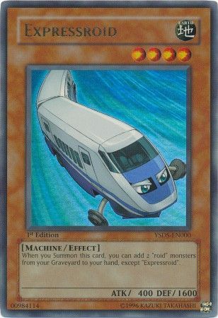 Expressroid YSDS EN000 Ultra Rare 1st Edition Expressroid YSDS EN000 Ultra Rare 1st Edition