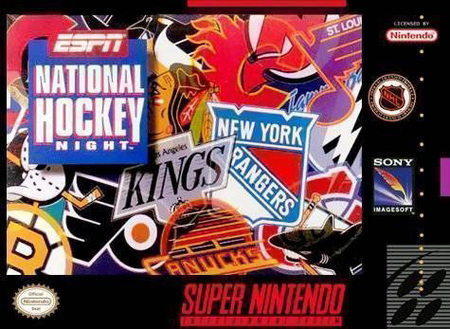 ESPN National Hockey Night SNES Super Nintendo SNES ESPN National Hockey Night SNES Super Nintendo SNES