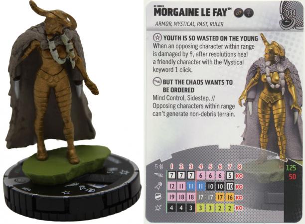 Morgaine Le Fey 034 Rare Masters of Time Heroclix | TrollAndToad