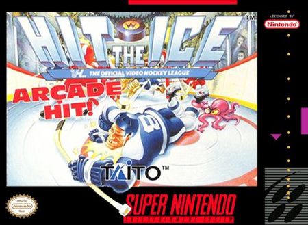 Hit the Ice SNES Super Nintendo SNES Hit the Ice SNES Super Nintendo SNES