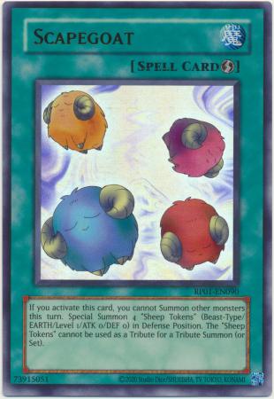 Scapegoat RP01 EN090 Ultra Rare Reprint Scapegoat RP01 EN090 Ultra Rare Reprint