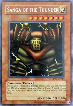 Sanga of the Thunder RP01 EN030 Rare Reprint Sanga of the Thunder RP01 EN030 Rare Reprint