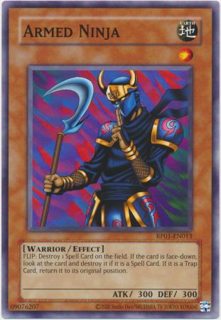 Armed Ninja RP01 EN013 Common Reprint Retro Pack 2020 Reprint RP01 Singles Armed Ninja RP01 EN013 Common Reprint Retro Pack 2020 Reprint RP01 Singles