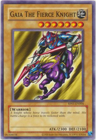 Gaia The Fierce Knight RP01 EN004 Common Reprint Gaia The Fierce Knight RP01 EN004 Common Reprint