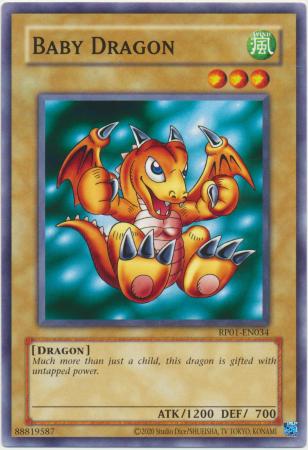 Baby Dragon RP01 EN034 Common Reprint Retro Pack 2020 Reprint RP01 Singles Baby Dragon RP01 EN034 Common Reprint Retro Pack 2020 Reprint RP01 Singles