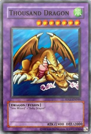Thousand Dragon RP01 EN049 Common Reprint Thousand Dragon RP01 EN049 Common Reprint