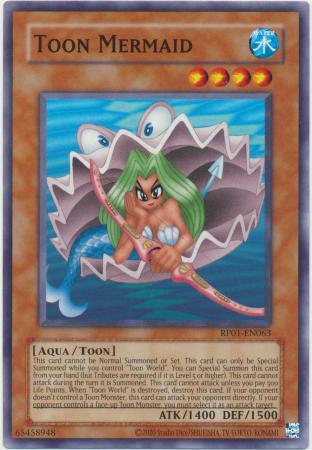Toon Mermaid RP01 EN063 Common Reprint Toon Mermaid RP01 EN063 Common Reprint
