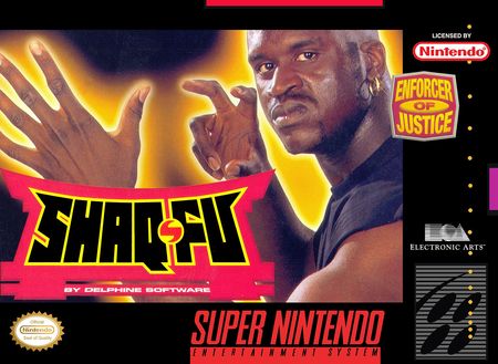 Shaq Fu SNES Super Nintendo SNES Shaq Fu SNES Super Nintendo SNES