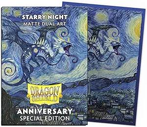 Dragon Shield Starry Night 100ct Matte Dual Art Anniv Standard Sleeves AT 12116 Dragon Shield Starry Night 100ct Matte Dual Art Anniv Standard Sleeves AT 12116