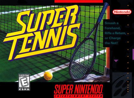 Super Tennis SNES Super Nintendo SNES Super Tennis SNES Super Nintendo SNES
