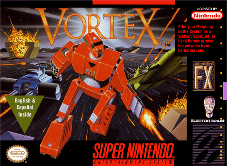 Vortex SNES Super Nintendo SNES Vortex SNES Super Nintendo SNES