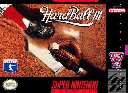 Hardball 3 SNES Super Nintendo SNES Hardball 3 SNES Super Nintendo SNES