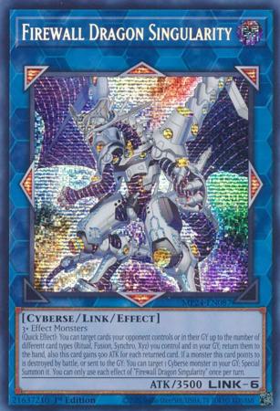 Firewall Dragon Singularity MP24 EN087 Prismatic Secret Rare 1st Edition