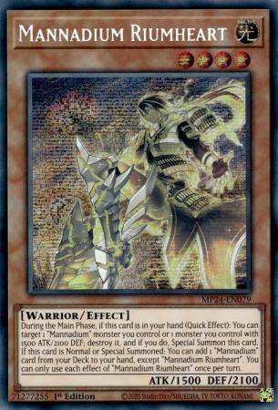 Mannadium Riumheart - Yugioh | TrollAndToad