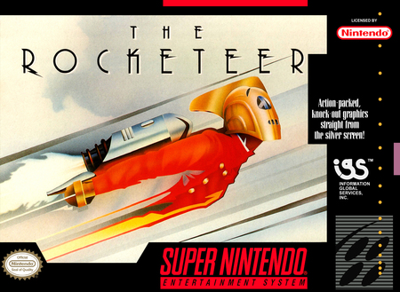 The Rocketeer SNES Super Nintendo SNES The Rocketeer SNES Super Nintendo SNES