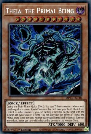Theia the Primal Being MP24 EN148 Prismatic Secret Rare 1st Edition Theia the Primal Being MP24 EN148 Prismatic Secret Rare 1st Edition