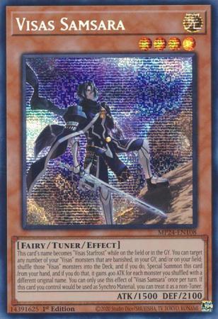 Visas Samsara MP24 EN108 Prismatic Secret Rare 1st Edition Visas Samsara MP24 EN108 Prismatic Secret Rare 1st Edition