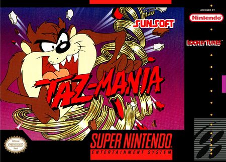 Taz Mania SNES Super Nintendo SNES Taz Mania SNES Super Nintendo SNES