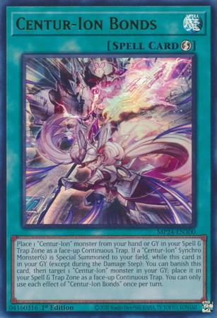 Centur Ion Bonds MP24 EN300 Ultra Rare 1st Edition Centur Ion Bonds MP24 EN300 Ultra Rare 1st Edition