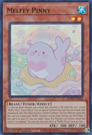 Melffy Pinny MP24 EN154 Ultra Rare 1st Edition Mega Tin 2024 Dueling Mirrors Singles Melffy Pinny MP24 EN154 Ultra Rare 1st Edition Mega Tin 2024 Dueling Mirrors Singles