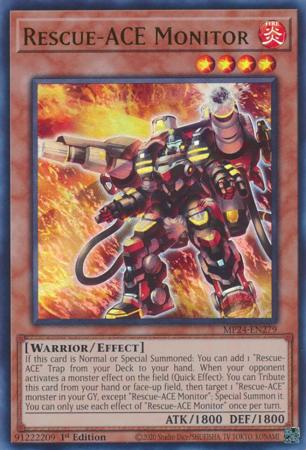 Rescue ACE Monitor MP24 EN279 Ultra Rare 1st Edition Mega Tin 2024 Dueling Mirrors Singles Rescue ACE Monitor MP24 EN279 Ultra Rare 1st Edition Mega Tin 2024 Dueling Mirrors Singles