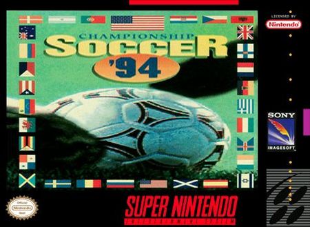 Championship Soccer 94 SNES Super Nintendo SNES Championship Soccer 94 SNES Super Nintendo SNES