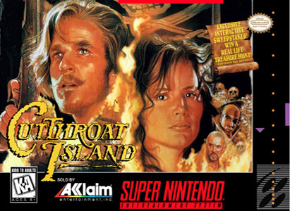 Cutthroat Island SNES Super Nintendo SNES Cutthroat Island SNES Super Nintendo SNES