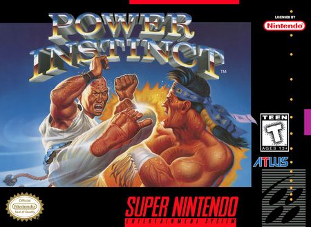 Power Instinct SNES Super Nintendo SNES Power Instinct SNES Super Nintendo SNES