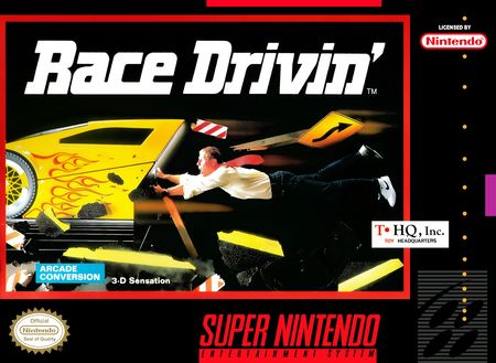 Race Drivin SNES Super Nintendo SNES Race Drivin SNES Super Nintendo SNES
