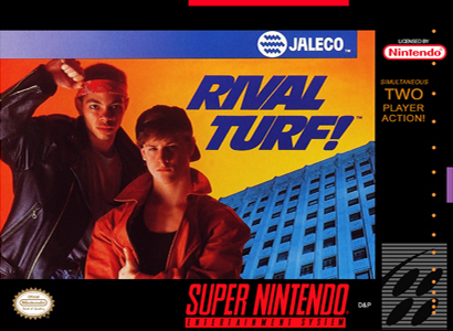 Rival Turf SNES Super Nintendo SNES Rival Turf SNES Super Nintendo SNES