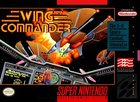 Wing Commander SNES Super Nintendo SNES Wing Commander SNES Super Nintendo SNES