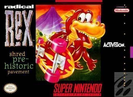 Radical Rex SNES Super Nintendo SNES Radical Rex SNES Super Nintendo SNES