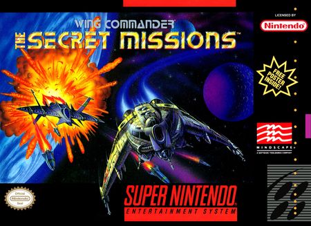 Wing Commander The Secret Missions SNES Super Nintendo SNES Wing Commander The Secret Missions SNES Super Nintendo SNES