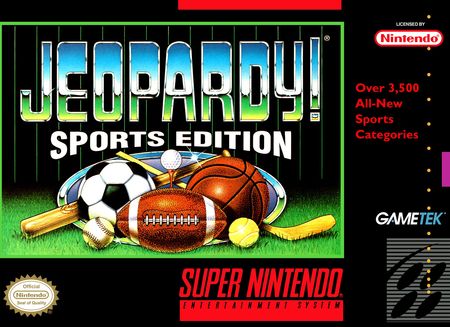 Jeopardy Sports Edition SNES Super Nintendo SNES Jeopardy Sports Edition SNES Super Nintendo SNES