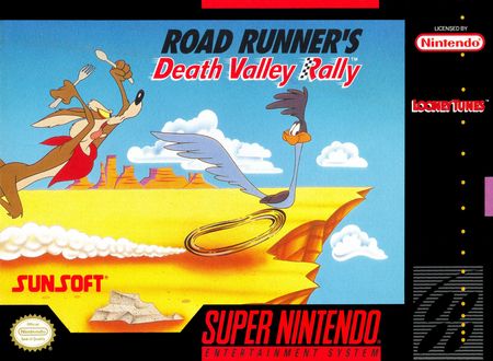 Road Runner s Death Valley Rally SNES Super Nintendo SNES Road Runner s Death Valley Rally SNES Super Nintendo SNES