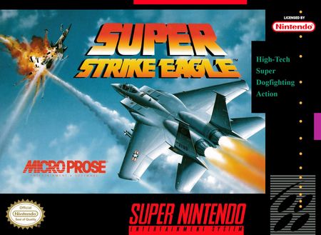 Super Strike Eagle SNES Super Nintendo SNES Super Strike Eagle SNES Super Nintendo SNES