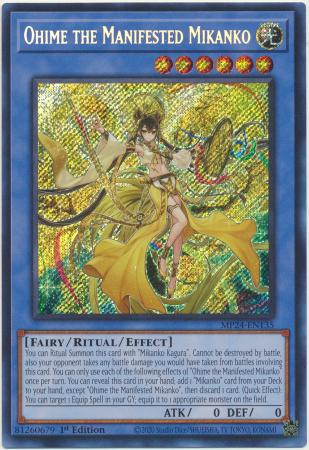 Yugioh ohime cheapest the manifested mikanko